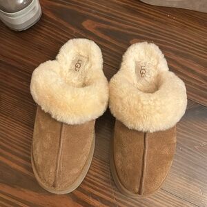 UGG platform slippers